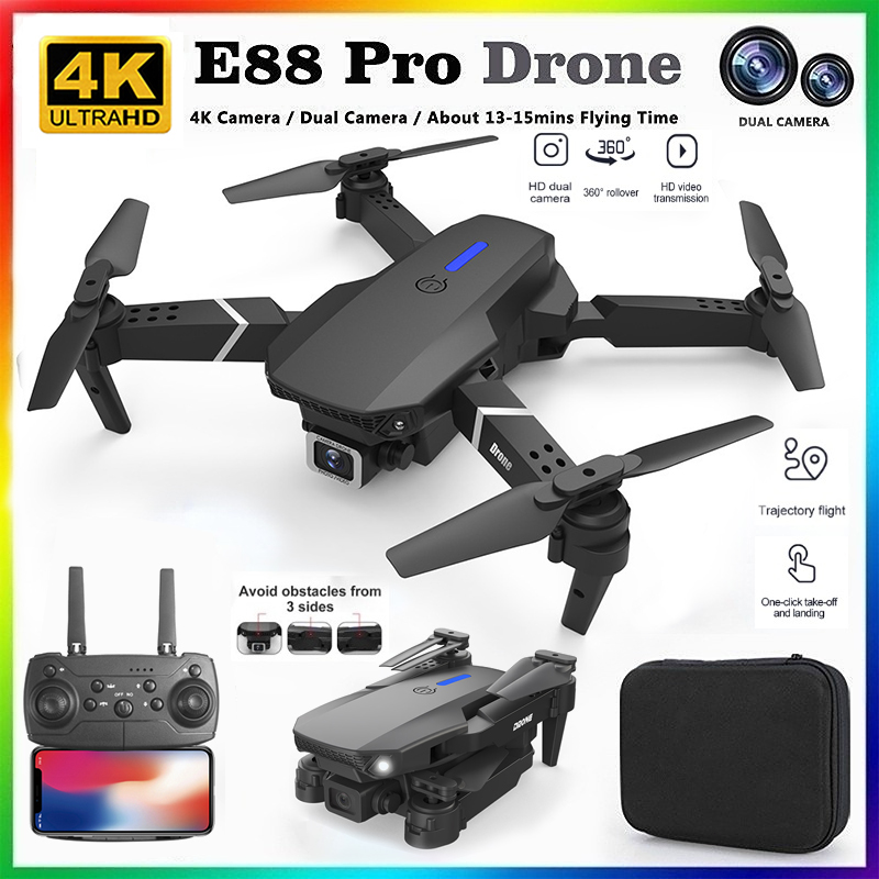 Drone Mapping - 2026 NEU E88 Professionelle HD 4K