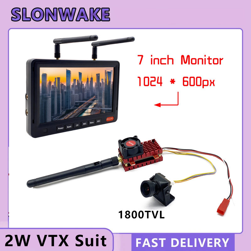 SLONWAKE 5,8G 2W VTX FPV 1800T – Drone Aerial Photography Bewertung und Preis
